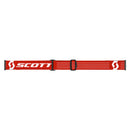 OCULOS SCOTT FURY - RED/WHITE - ORANGE CHROME WORKS + CLEAR WORKS