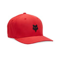 FOX LIFESTYLE BONE HEAD SELECT FLEXFIT HAT VERMELHO