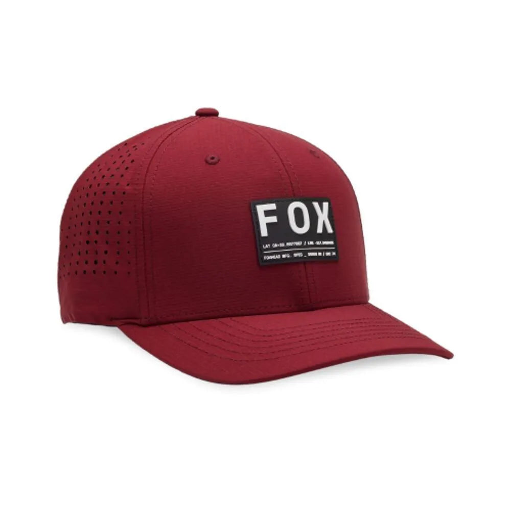 FOX LIFESTYLE BONE NON STOP TECH FLEXFIT VERMELHO