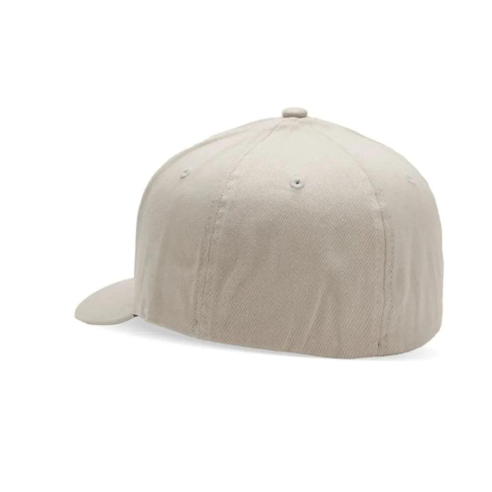 FOX LIFESTYLE BONE HEAD FLEXFIT HAT OFF WHITE