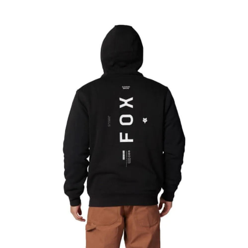 FOX LIFESTYLE MOLETOM DYNAMIC CAPUZ E ZIPER PRETO