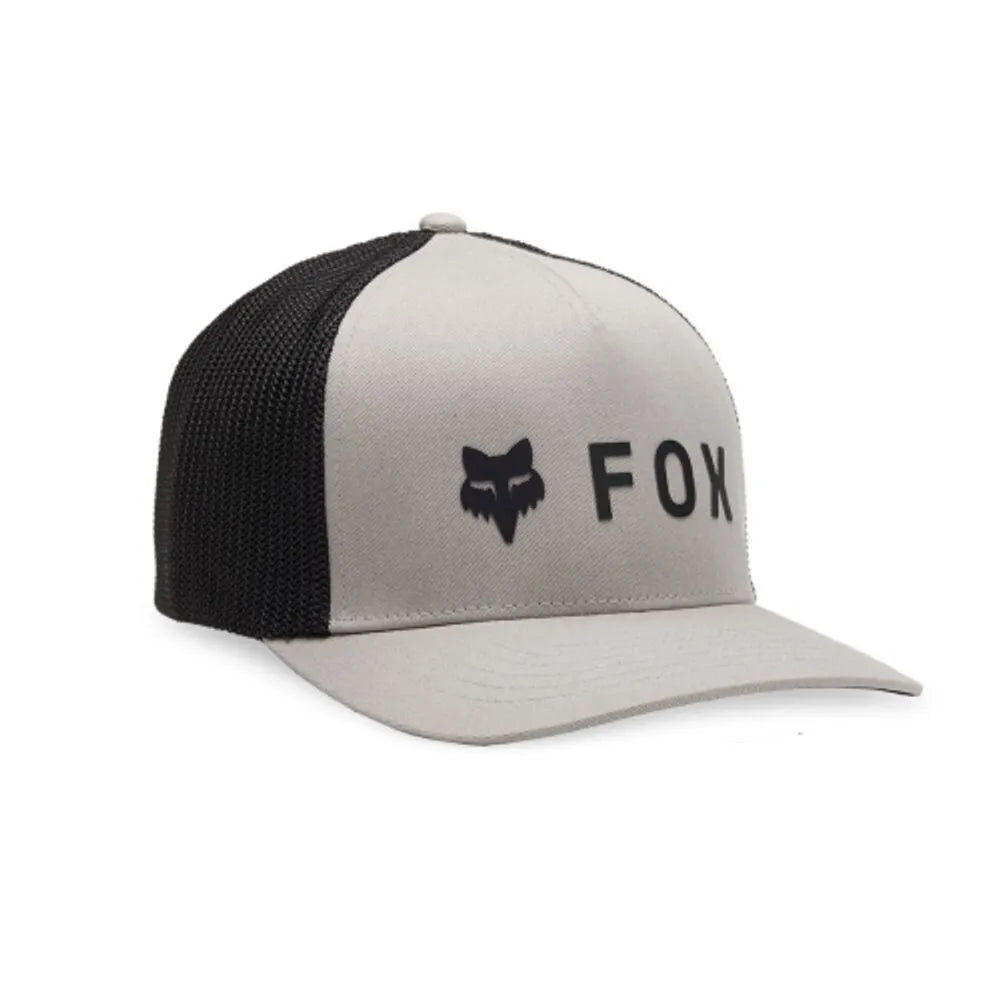 FOX LIFESTYLE BONE ABSOLUTE FLEXFIT HAT CINZA P/M