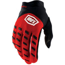 LUVA 100% AIRMATIC RED/BLACK
