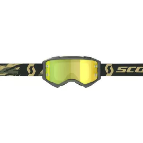 OCULOS SCOTT FURY - CAMO KAKI/YELLOW - GOLD CHROME WORKS + CLEAR WORKS