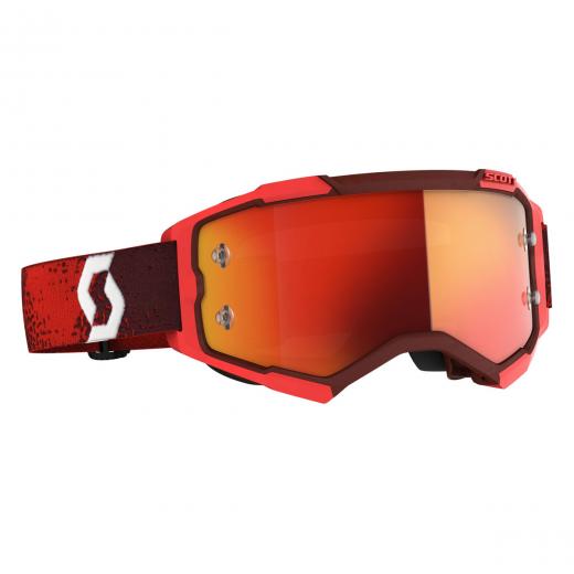 OCULOS SCOTT FURY - RED/RED - ORANGE CHROME WORKS + CLEAR WORKS