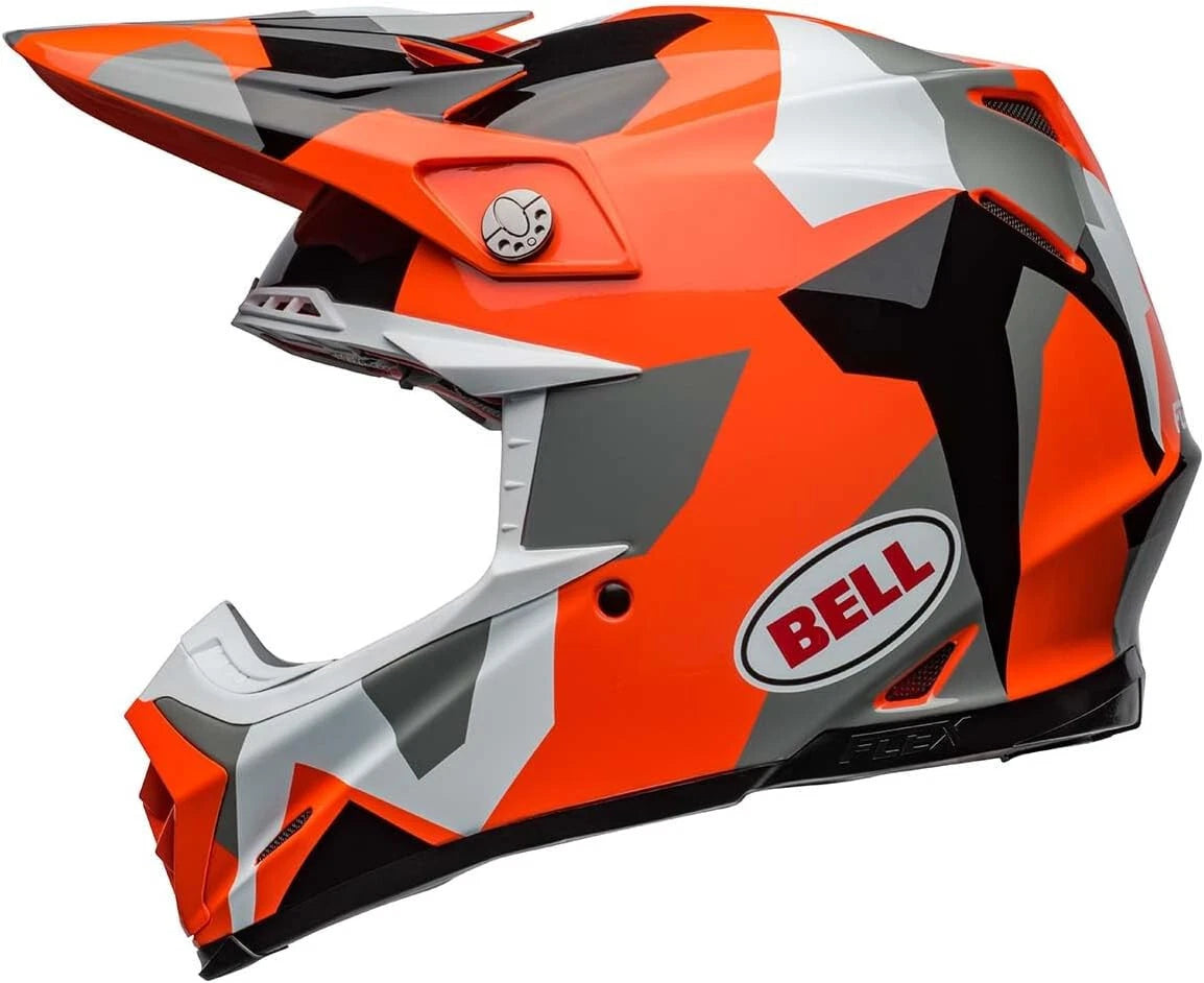 Capacete BELL MOTO 9S Flex Camo Orange