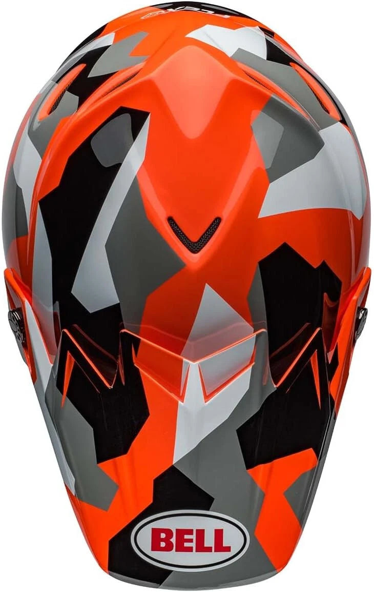 Capacete BELL MOTO 9S Flex Camo Orange