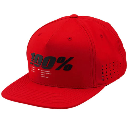 BONE 100% DRIVE VERMELHO (IMPORTADO)