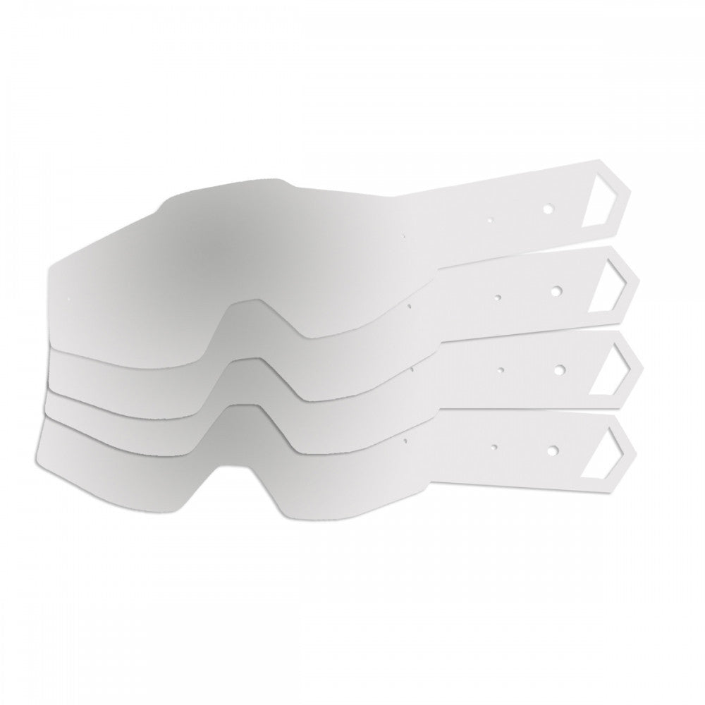 TEAR OFF MATTOS RACING P/ 100% GERACAO 1 C/ 10 UNIDADES TRANSPARENTE